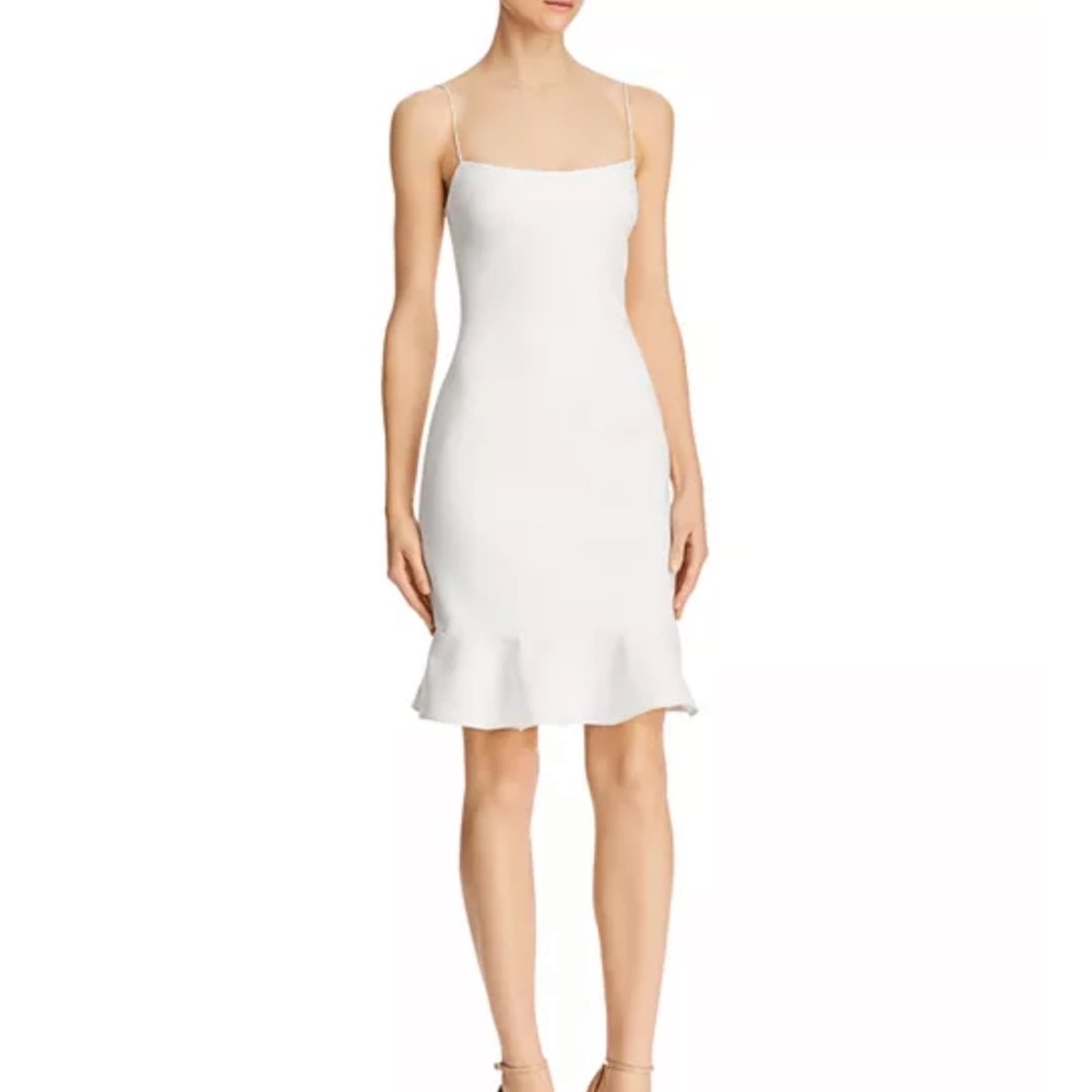 NWT LIKELY Banks Dress - White, Size 8
